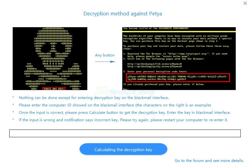 360 Ransomware Decryption Tools Capture d'écran 2