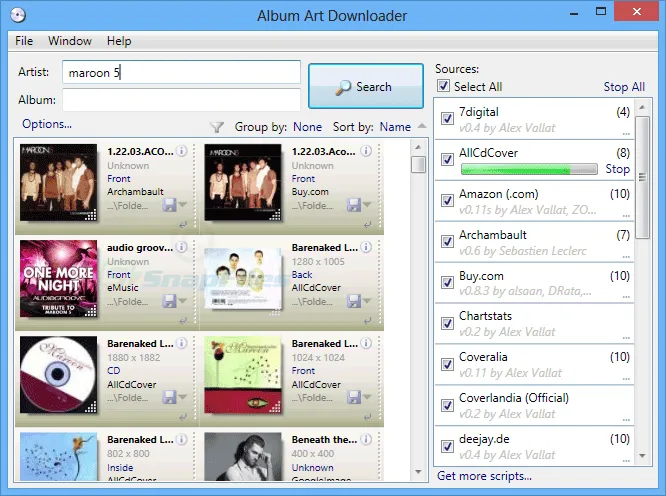 Album Art Downloader XUI Capture d'écran 1