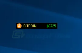 BITCOIN ticker Capture d'écran 1