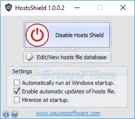 HostsShield Capture d'écran 2