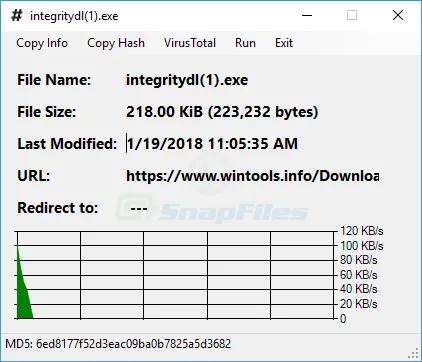 Integrity Downloader Capture d'écran 2