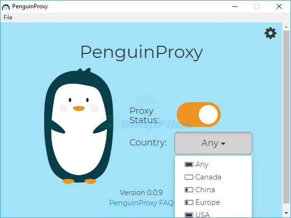 PenguinProxy Capture d'écran 1