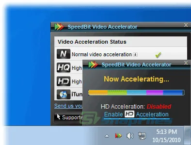 SPEEDbit Video Accelerator Capture d'écran 2