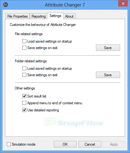 Attribute Changer Capture d'écran 2