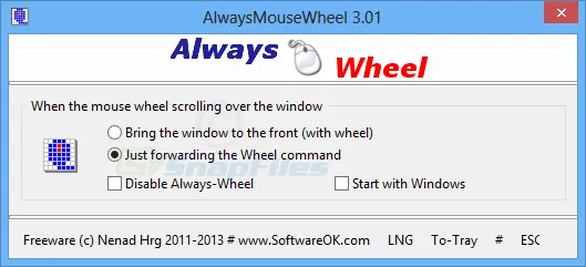 AlwaysMouseWheel Capture d'écran 1