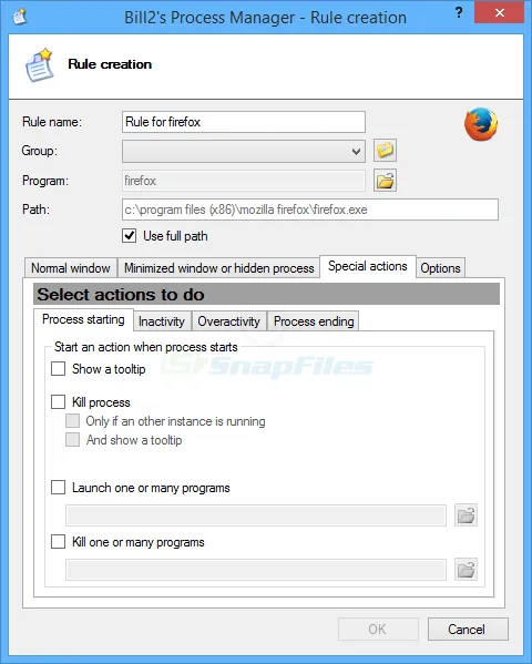 Bill2`s Process Manager Capture d'écran 2