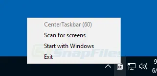 CenterTaskbar Capture d'écran 2