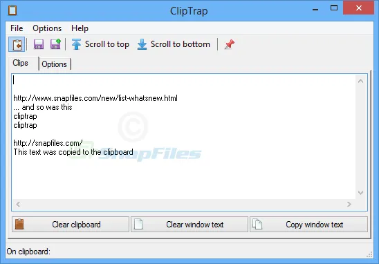 ClipTrap Capture d'écran 1