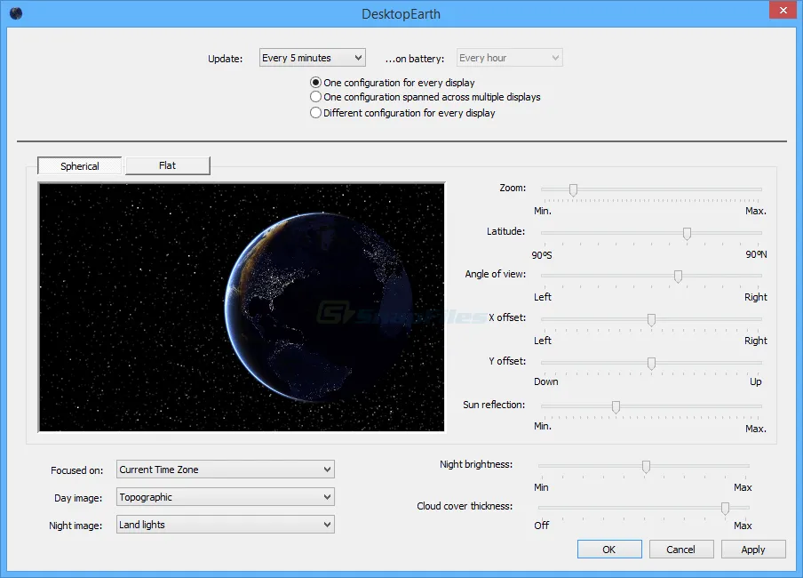 Desktop Earth Capture d'écran 2