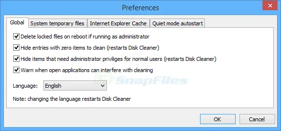 Disk Cleaner Capture d'écran 2