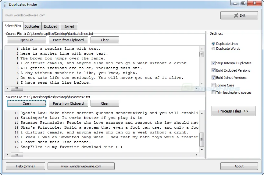 Duplicates Finder Capture d'écran 1