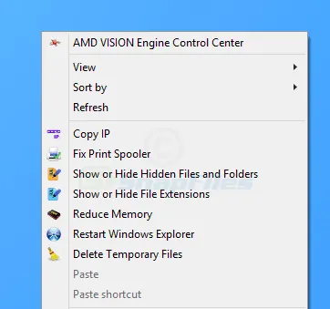 Easy Context Menu Capture d'écran 2