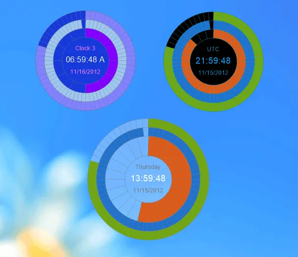 Eusing Clock Capture d'écran 1