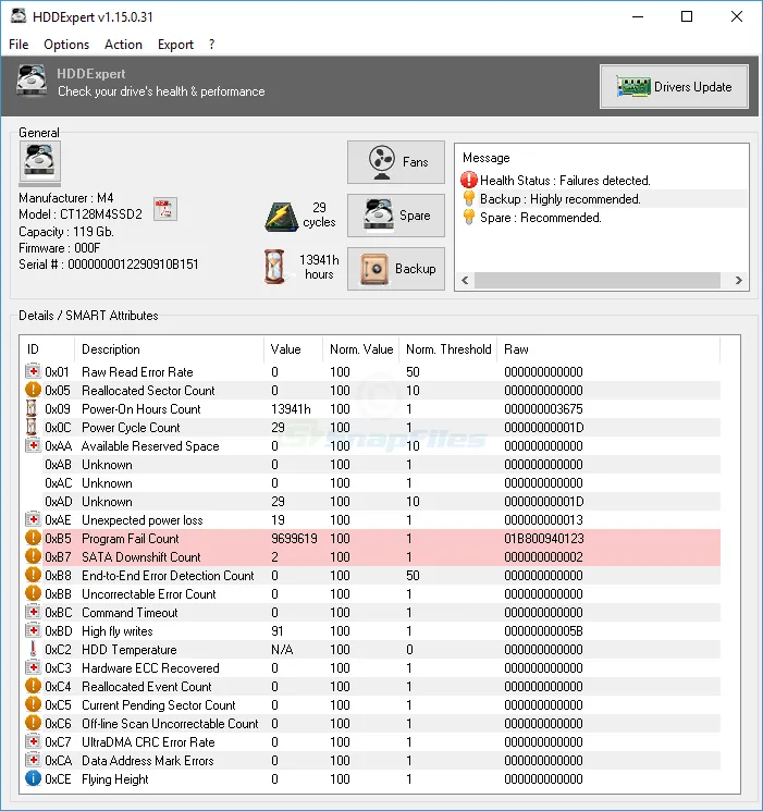 HDDExpert Capture d'écran 1