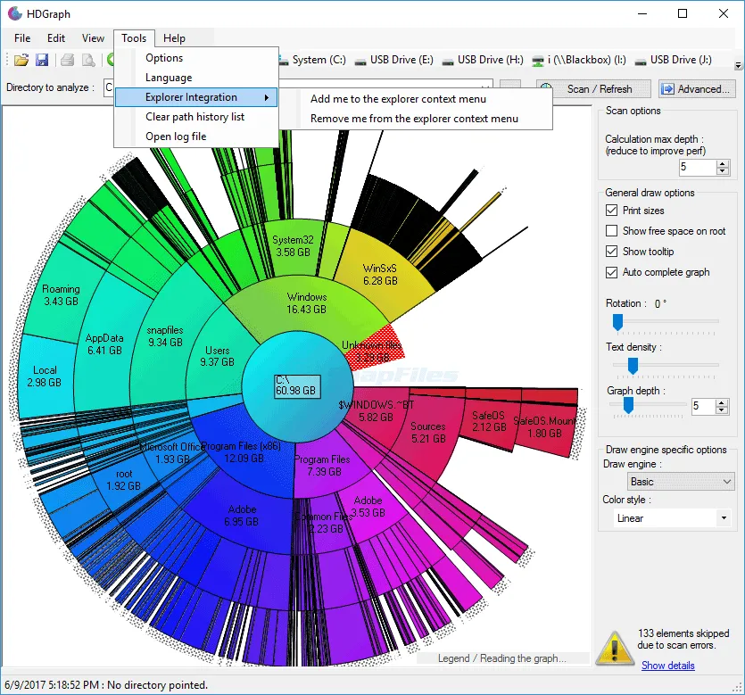 HDGraph Capture d'écran 2