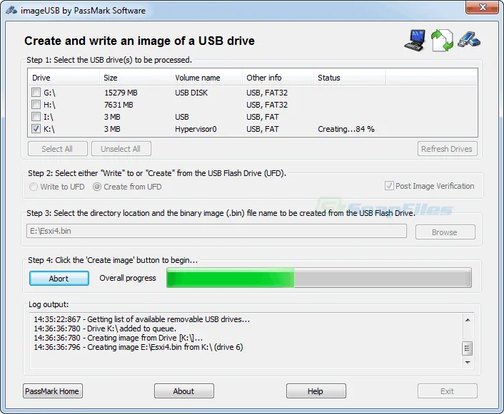 ImageUSB Capture d'écran 2