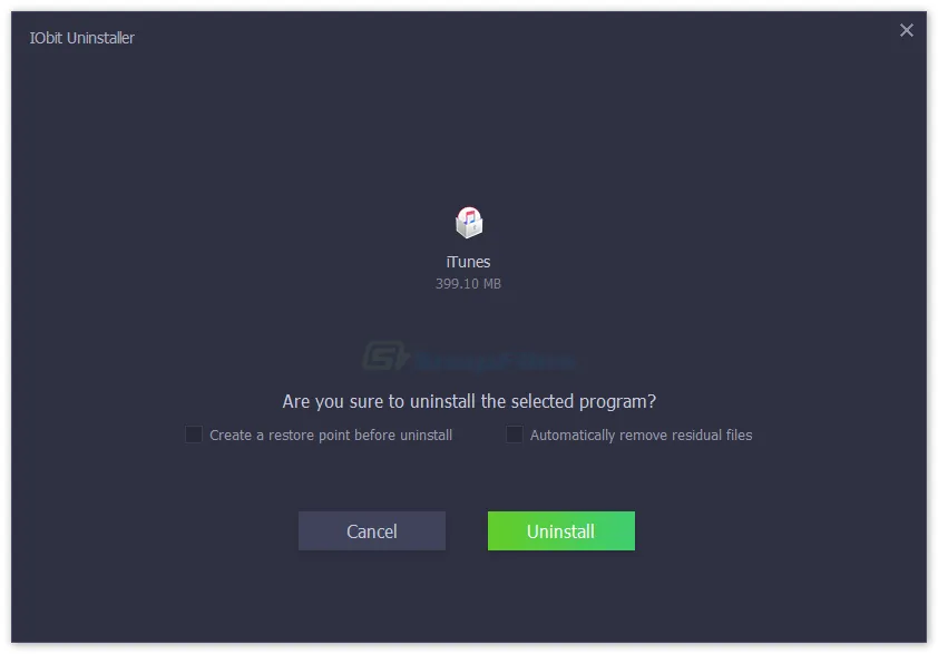 IObit Uninstaller Capture d'écran 2