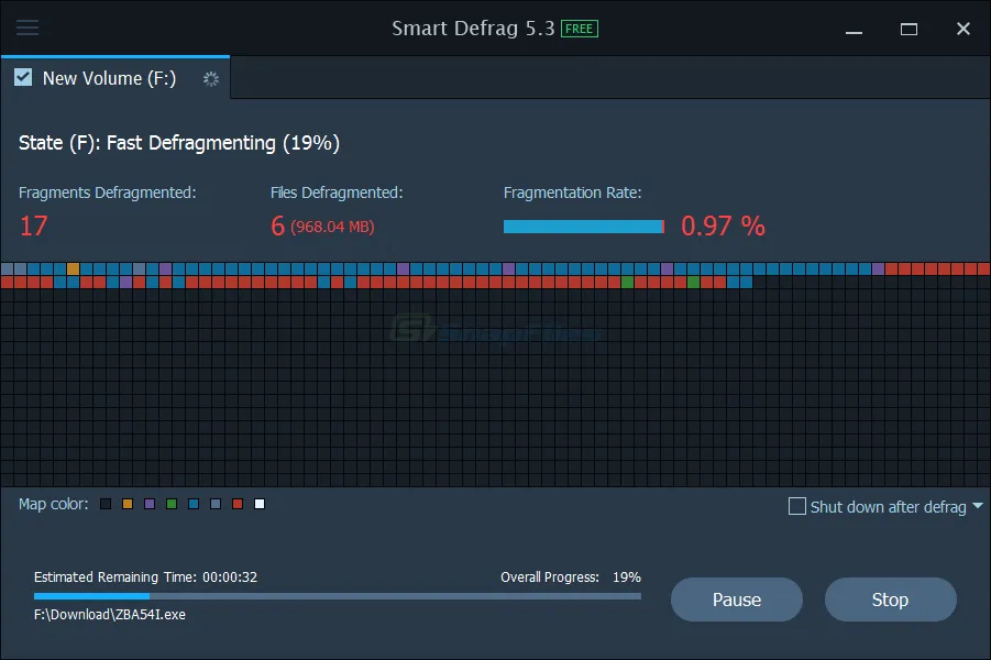 IObit Smart Defrag Capture d'écran 2