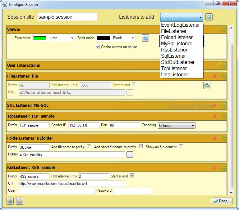 logview4net Capture d'écran 2