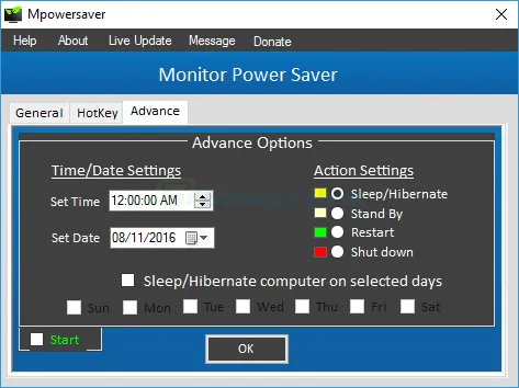 MpowerSaver Capture d'écran 2