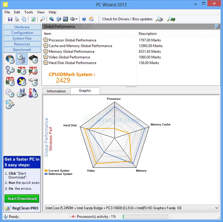 PC Wizard Capture d'écran 2