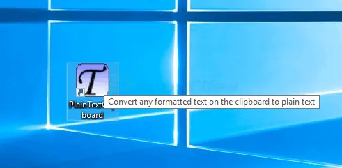 Plain Text Clipboard Capture d'écran 1