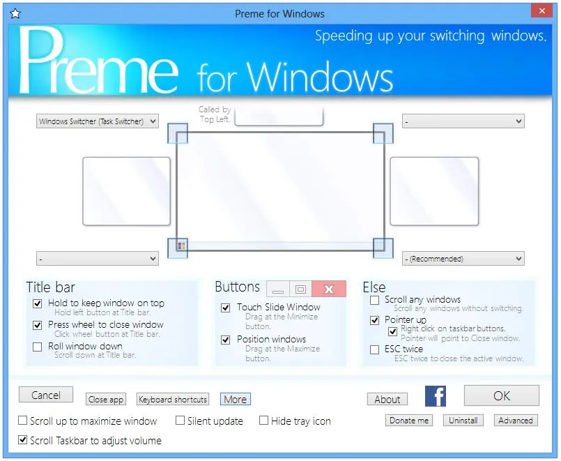 Preme for Windows Capture d'écran 1