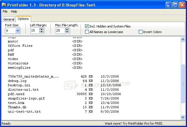 PrintFolder Capture d'écran 1