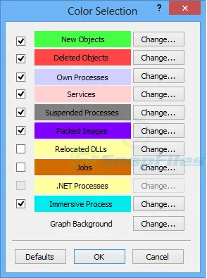 Process Explorer Capture d'écran 2