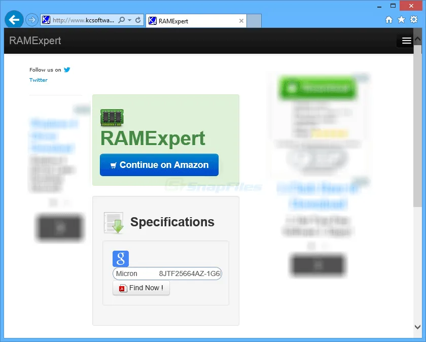 RAMExpert Capture d'écran 2