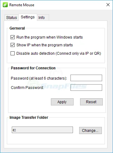 Remote Mouse Capture d'écran 2