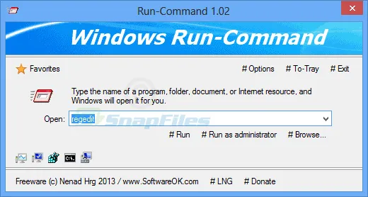 Run-Command Capture d'écran 1