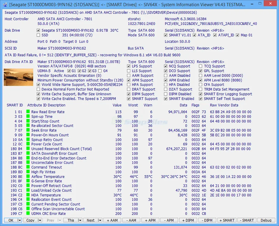 SIV System Information Viewer Capture d'écran 2