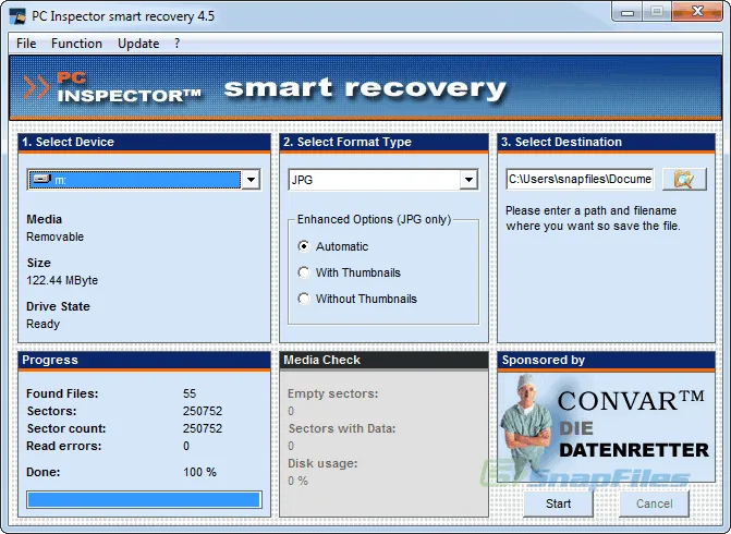 PC Inspector Smart Recovery Capture d'écran 1