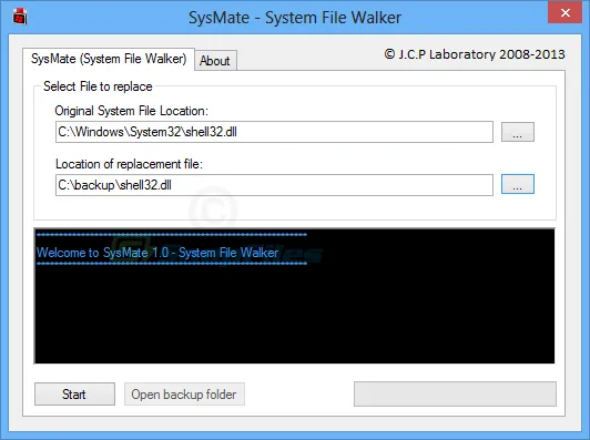 SysMate System File Walker Capture d'écran 1