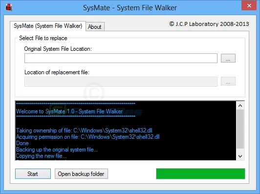 SysMate System File Walker Capture d'écran 2