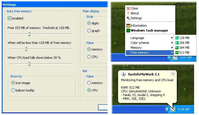 SysInfoMyWork Capture d'écran 1