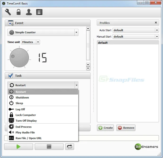 TimeComX Basic Capture d'écran 1