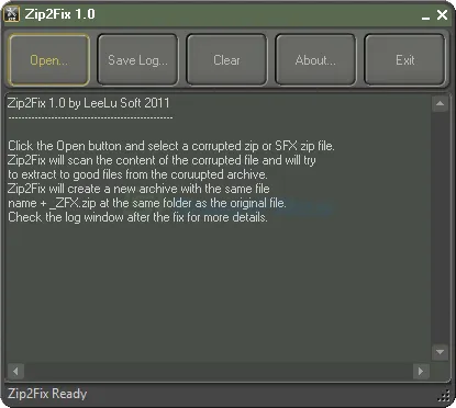 Zip2Fix Capture d'écran 1